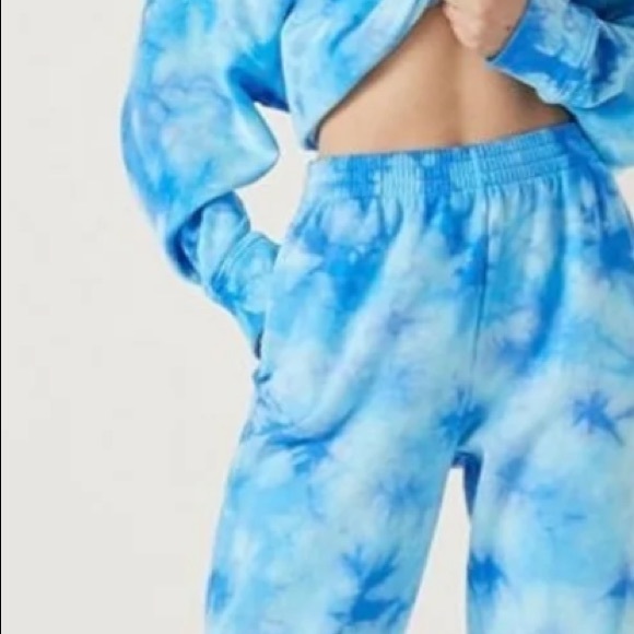 NWT SEALED PINK Campus Jogger & Pullover Sweatshirt OUTFIT SET MEDIUM - Picture 12 of 13